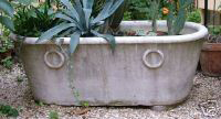Vasca da bagno in marmo di Carrara, XIX secolo
