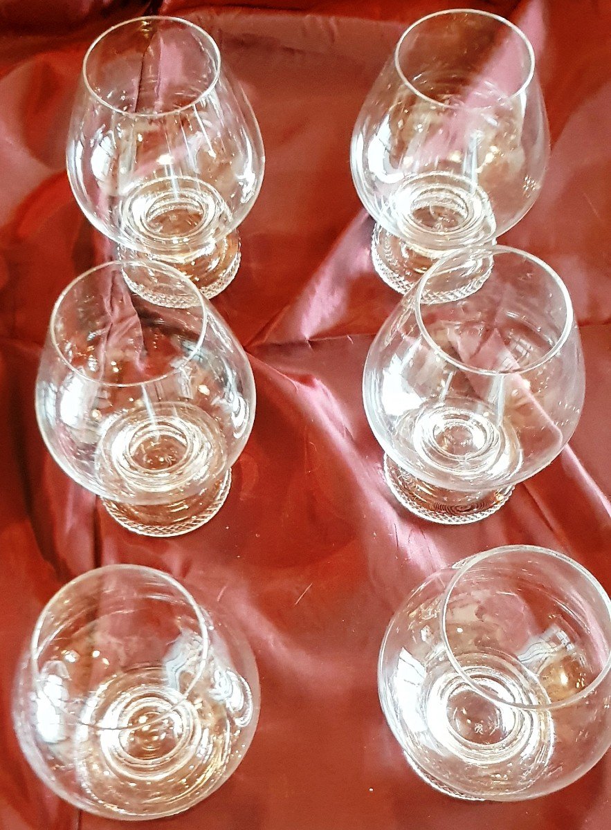 Serie 6 Verres En Cristal Rosenthal-photo-4