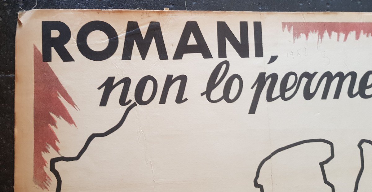 Deux Affiches Propagande électorale Anticomuniste Italie élection mai 1952-photo-2