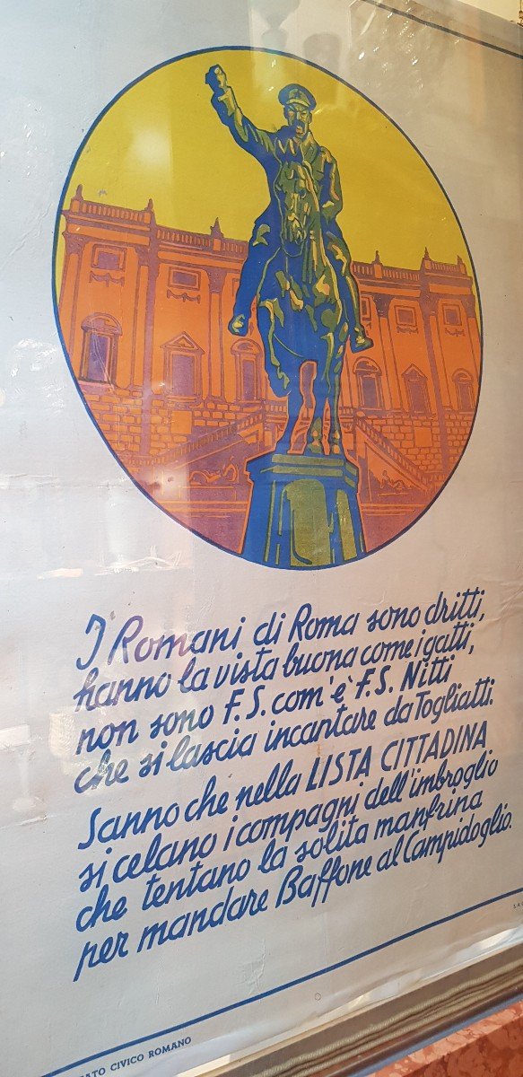 Deux Affiches Propagande électorale Anticomuniste Italie élection mai 1952-photo-3