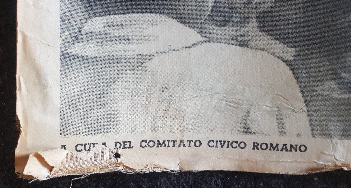 2 Affiches De Propagande électorale Anticommuniste De l'Italie Des Années 1950-photo-5