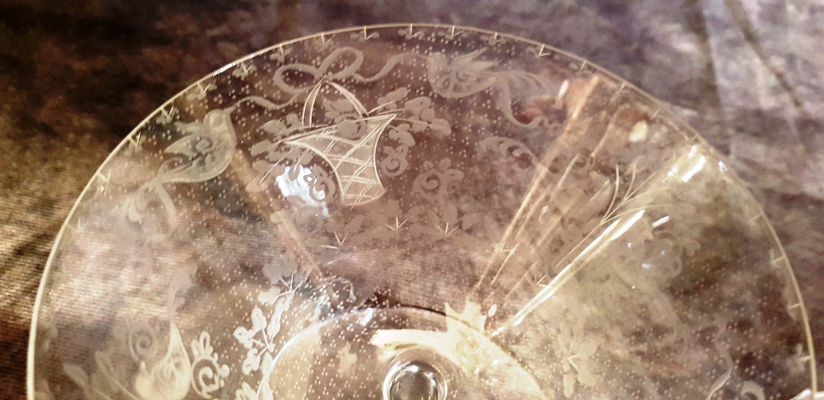 Lot Six Coupes à Champagne Cristal Rosenthal Design Ron Winblad -photo-3