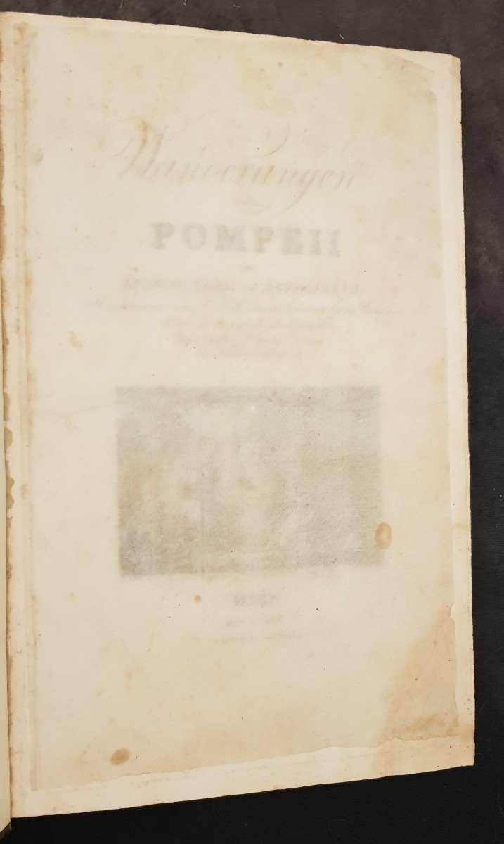 L. Goro Von Agyagfalva -wanderung Durch Pompeii - Wien 1825 - Passeggiate a Pompei-photo-2