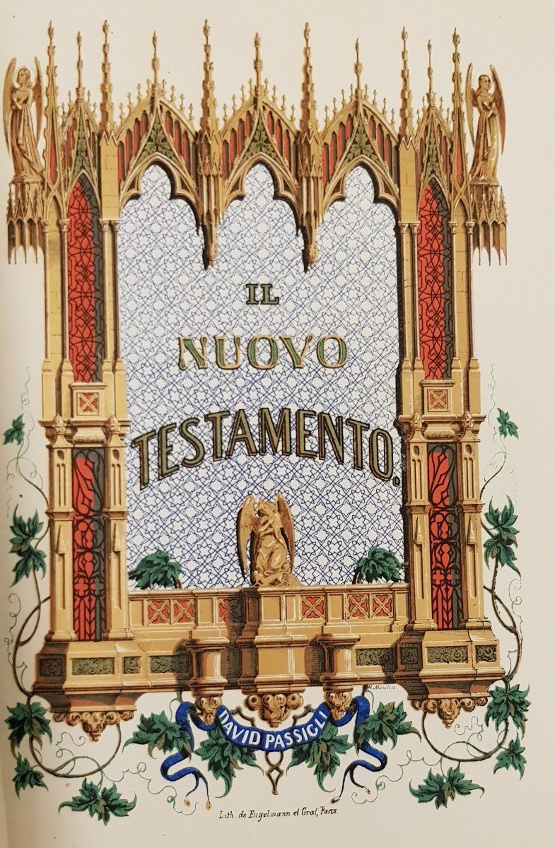 Antonio Martini 1844 - La Sacra Bibbia Secondo La Volgata Tradotta In  Italiano-photo-4