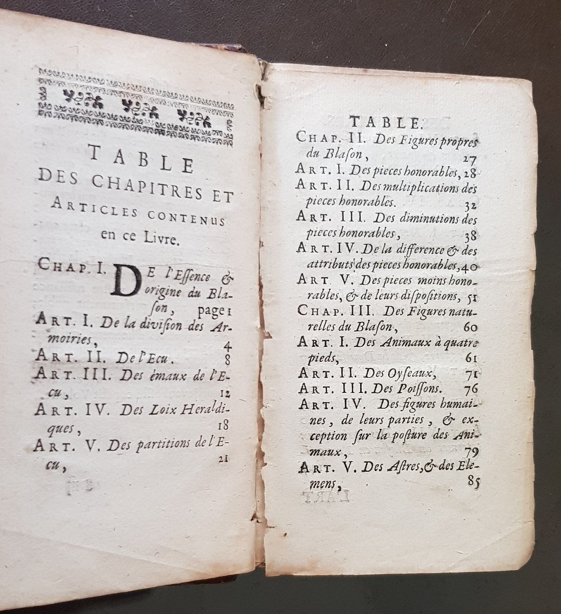 Jules Baron - l'Art Heraldique, Contenant La Maniere d'Apprendre Facilement Le Blason -1680-photo-3