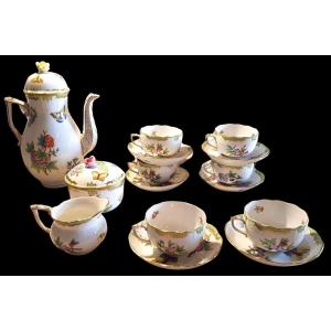 Servizio da tè per 6 persone Regina Vittoria  Vbo porcellana Herend