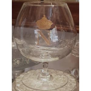 Bicchiere Cognac Cristallo Baccarat Mod. Perfection Napoleone