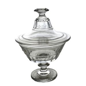 Antico porta-bonbon in cristallo Baccarat