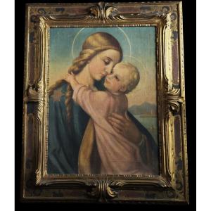 Madonna della Stella con il Bambino Gesù Olio su tela