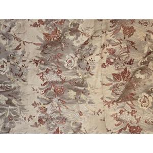 Pannello in antico lampasso di seta – XIX secolo 240 × 160 cm