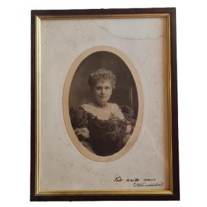 Fotografia autografa di fine XIX secolo dell’aristocratica russa Kleinmichel, studio Lafayette.
