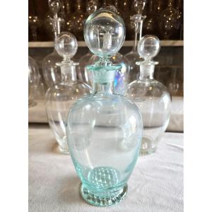 Bottiglia in vetro soffiato Nason Moretti Murano anni '60