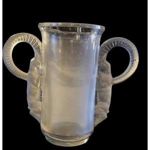 Vaso Tibet 1931 firmato Lalique France