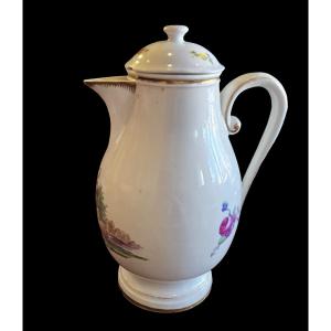 Caffettiera egoista in porcella manifattura di Joseph‑Adam Hannong, Strasburgo '700