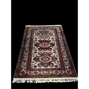 Antique Handmade Caucasian Wool Carpet Dagestan