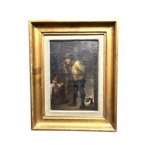 Flemish School, Hsp After David Teniers 19th Century