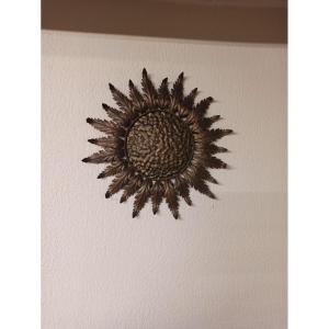 Vintage Sunburst In Patinated Iron