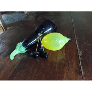 Murano Glass Fruits And Vegetables