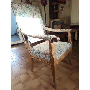 Reclining Armchair, Germany, 18th Century