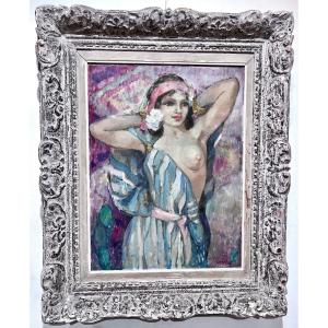 Naked Woman Painting