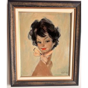 Painting J. G Domergue