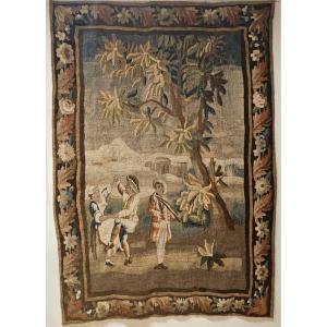 Aubusson Tapestry "the Country Dance" Louis XV Period 18th Century