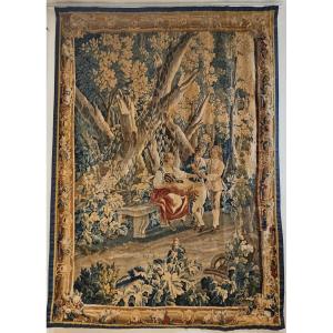 Tapestry “la Main Chaude” After Jb Huet Aubusson XVIII 