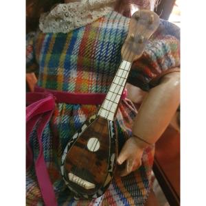 Display Item: Small Doll's Mandolin