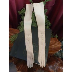 Pair Of Opera Gloves From Grenoble Perrin