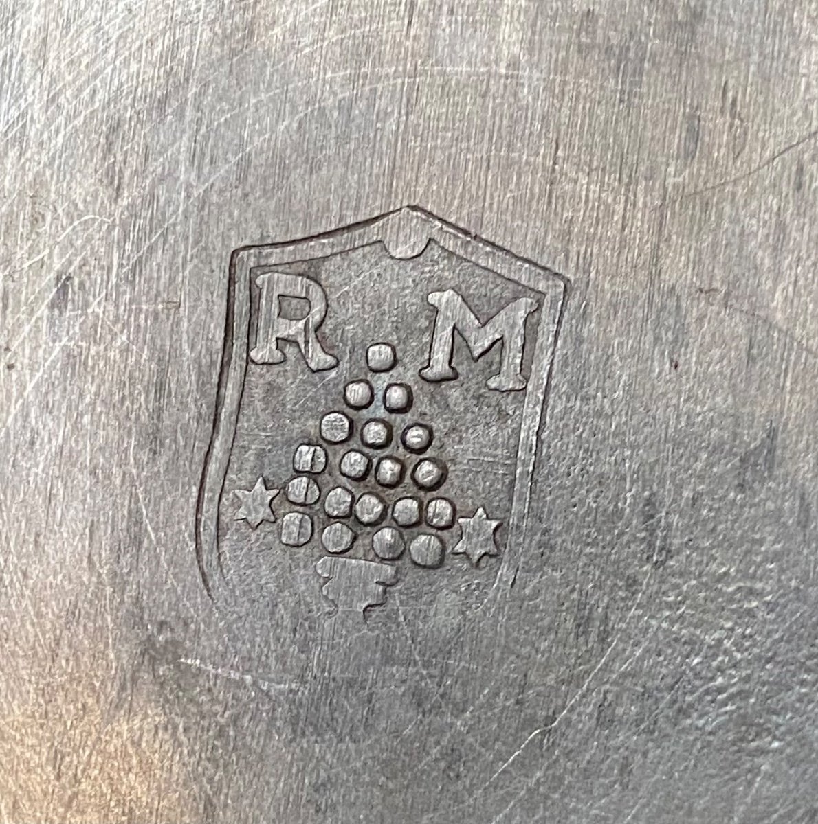 Rara coppia di candelieri italiani in stagno secolo XVIII -photo-8