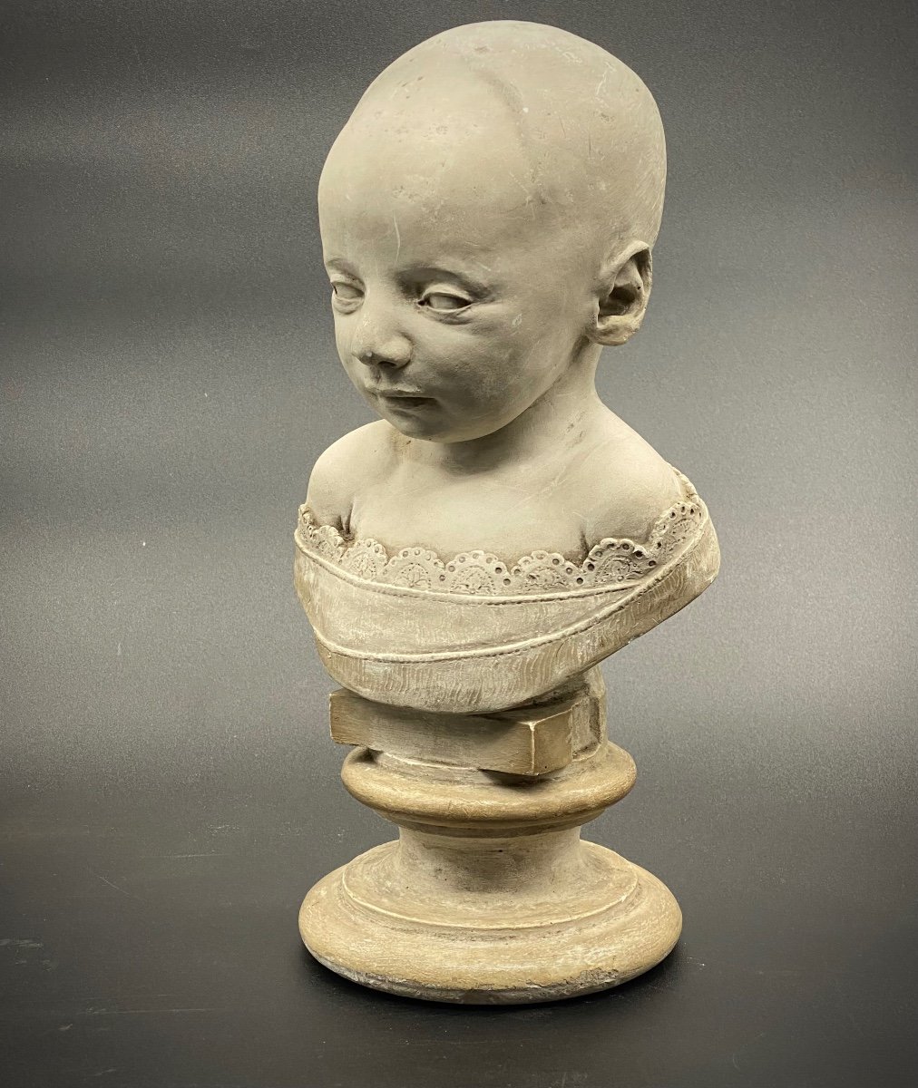 Rarissimo esempio di death-mask / memento mori realizzato in Italia nel 1857-photo-2