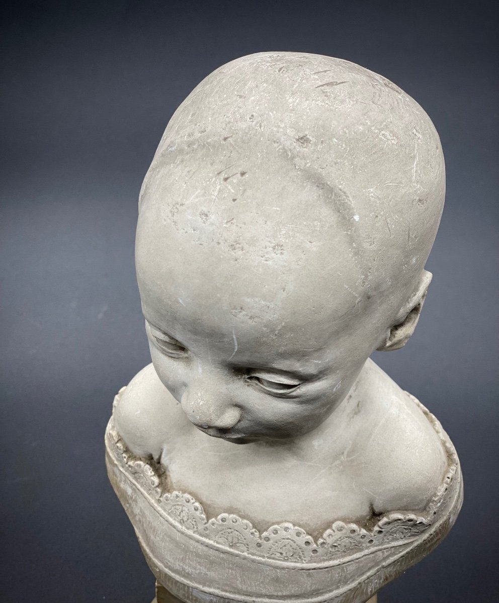 Rarissimo esempio di death-mask / memento mori realizzato in Italia nel 1857-photo-1