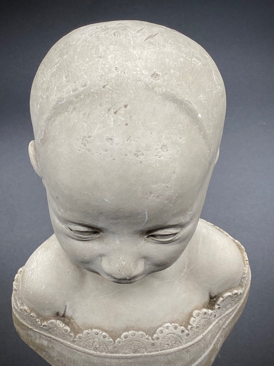 Rarissimo esempio di death-mask / memento mori realizzato in Italia nel 1857-photo-3
