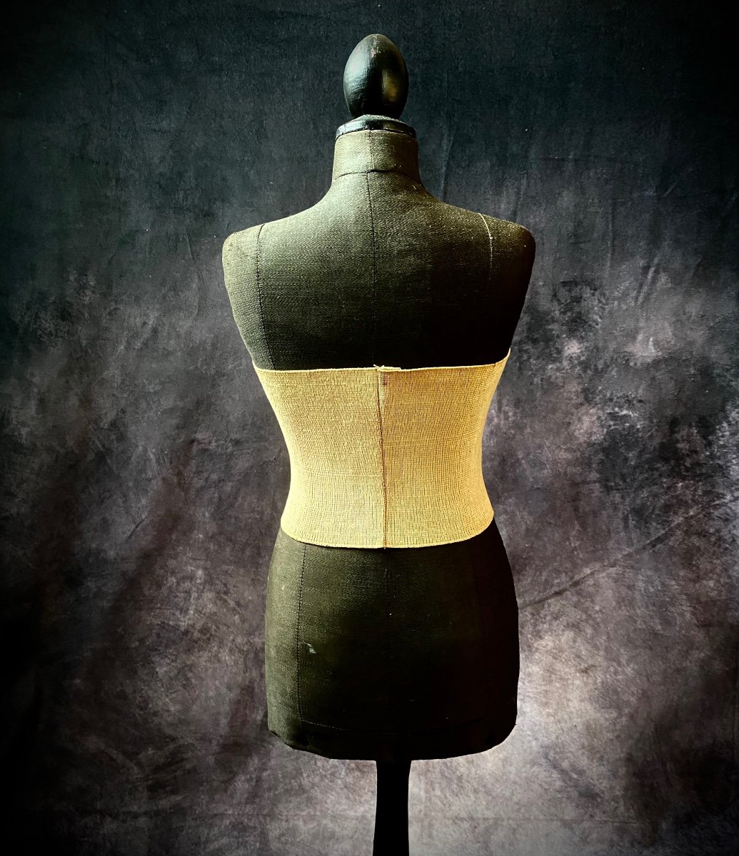 ANTICO MANICHINO CON CORSETTO D'EPOCA-photo-3