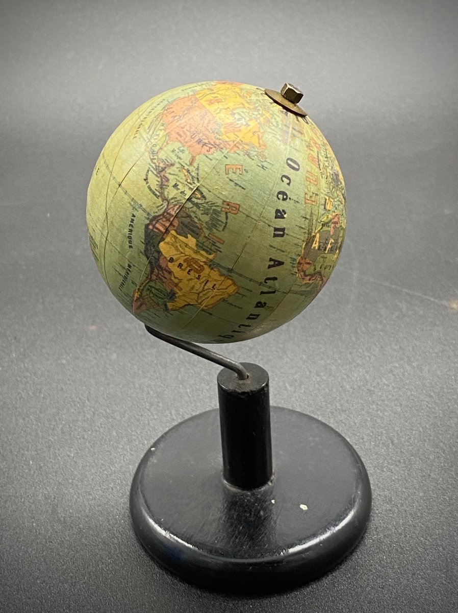 PICCOLO GLOBO TERRESTRE FIRMATO GREVIN - DIAMETRO 7 CM -photo-3