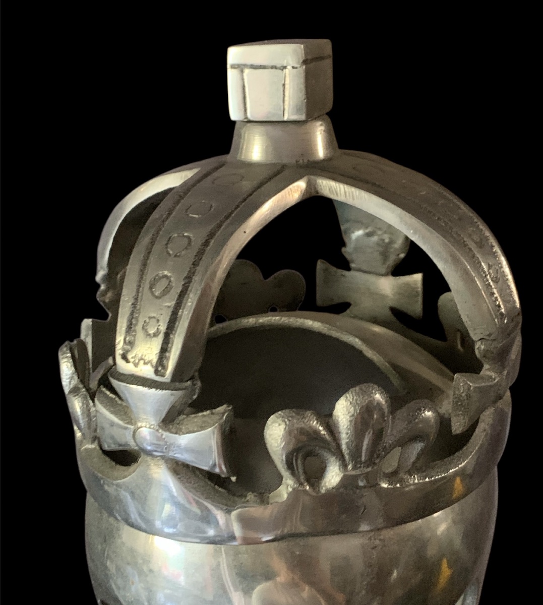 Cranio memento  elemento di arredo per camere mortuarie - Italia primi 1900 -photo-2