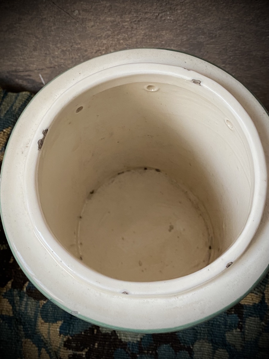 RARO VASO DA FARMACIA PER SANGUISUGHE - ITALIA, FINE XIX SECOLO-photo-2