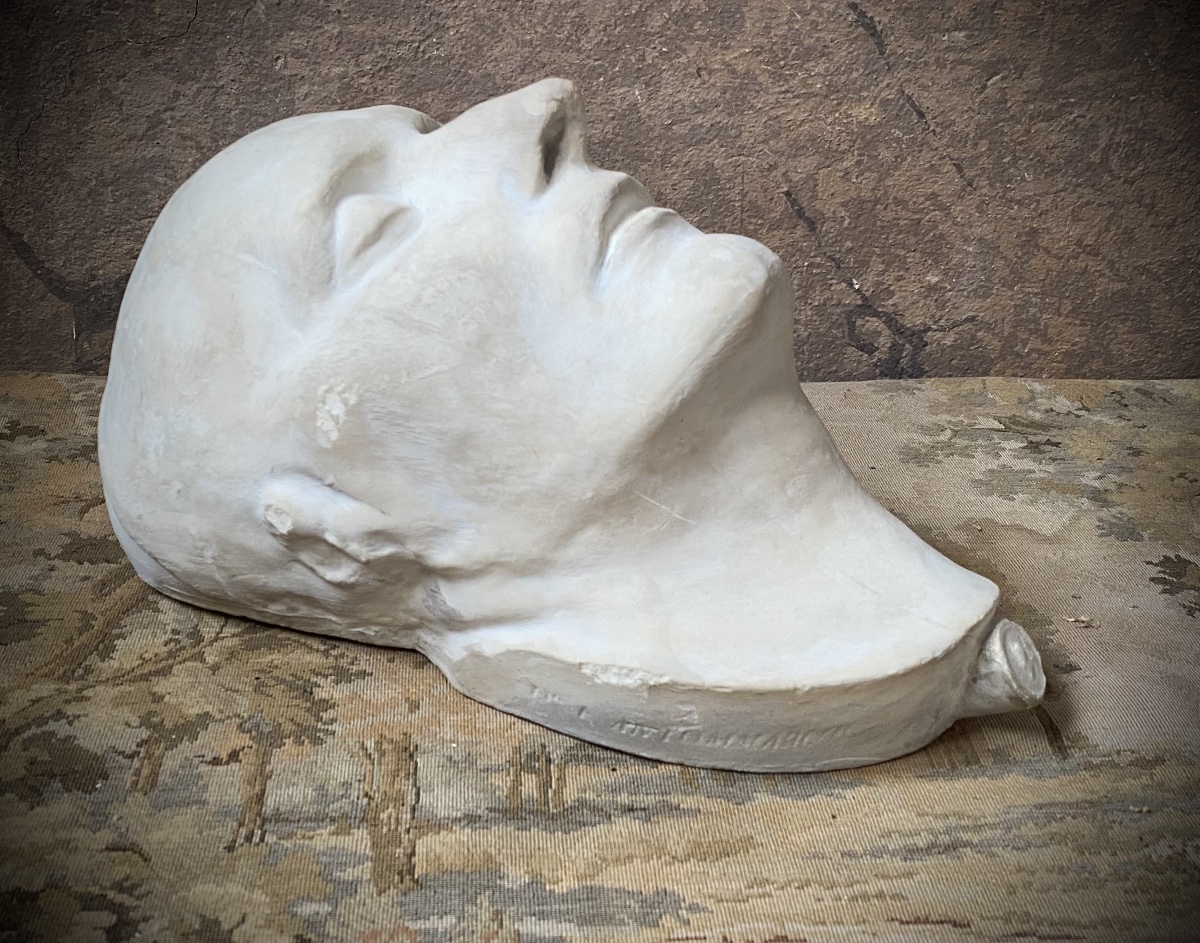 maschera mortuaria di napoleone Bonaparte realizzata dal suo medico F.Antommarchi -photo-3
