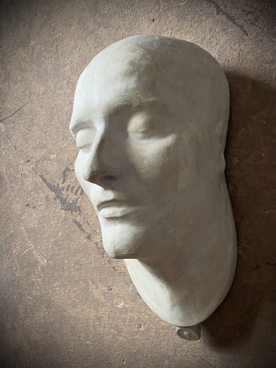 maschera mortuaria di napoleone Bonaparte realizzata dal suo medico F.Antommarchi -photo-2