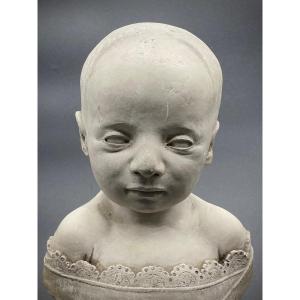 Rarissimo esempio di death-mask / memento mori realizzato in Italia nel 1857