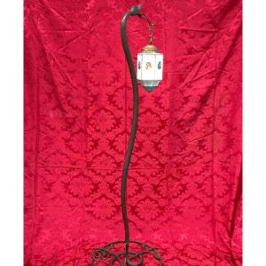   Extraordinaire  Lampeprovenant d'Une Ancienne Pharmacie Italienne