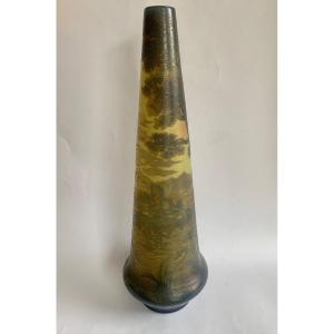 De Vez, Vase Decor Of Lake Landscape