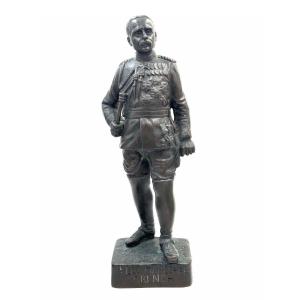 Georges Omerth - French Marshal Bronze Sculpture