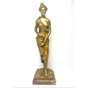 Henri-louis Levasseur Bronze Sculpture