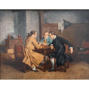 Meissonier (attributed) - The Smokers