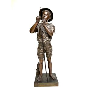 Lavergne, Bronze The Fisherman
