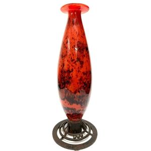 André Delatte Nancy - Art Deco Vase 