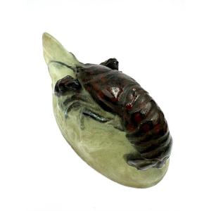 Amalric Walter And Henry Bergé - Crayfish In Glass Paste