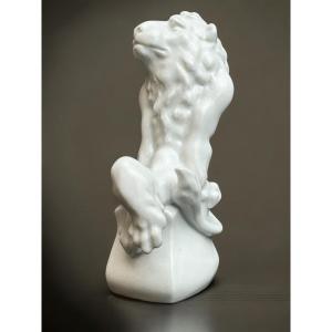 Meissen - Porcelain Figure "leipziger Löwe" - Jörg Danielczyk