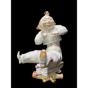 Volkstedt - Moritz Porcelain Figure By Emil Paul Börner
